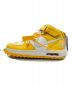 NIKE (ナイキ) OFFWHITE (オフホワイト) ハイカットスニーカー イエロー サイズ:US12：16000円