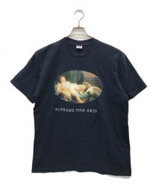 SUPREME（シュプリーム）の古着「プリントTシャツ」｜ネイビー