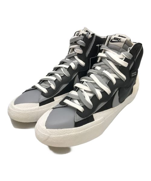 NIKE（ナイキ）NIKE (ナイキ) sacai (サカイ) BLAZER MID BLACK/WOLF GREY/WHIT サイズ:US11の古着・服飾アイテム