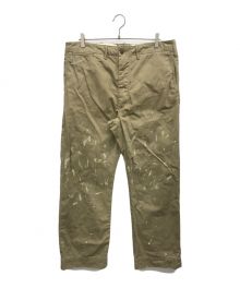 RRL（ダブルアールエル）の古着「FIELD PAINT SPLATTER CHINO TROUSER」｜ベージュ