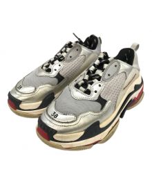 BALENCIAGA（バレンシアガ）の古着「Triple S ダッドスニーカー」｜シルバー