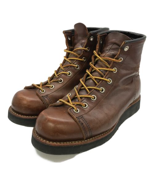 RED WING（レッドウィング）RED WING (レッドウィング) モンキーブーツ ブラウン サイズ:US 7 1/2Dの古着・服飾アイテム