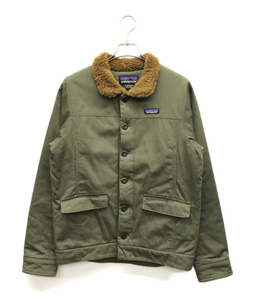 Patagonia（パタゴニア）Patagonia (パタゴニア) MAPLE GROVE DECK JACKET カーキ サイズ:XSの古着・服飾アイテム