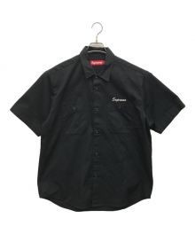 SUPREME（シュプリーム）の古着「AOI Eyes S/S Work Shirt」｜ブラック