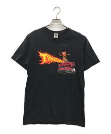 SUPREME×THRASHER（シュプリーム×スラッシャー）の古着「Tシャツ」｜ブラック