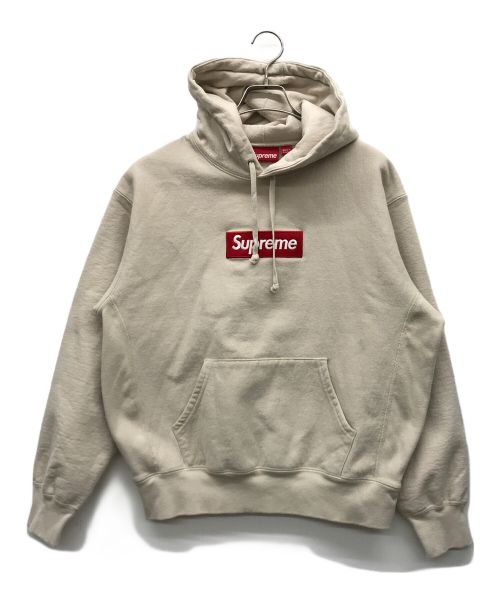 SUPREME（シュプリーム）SUPREME (シュプリーム) パーカー ベージュ サイズ:Smallの古着・服飾アイテム