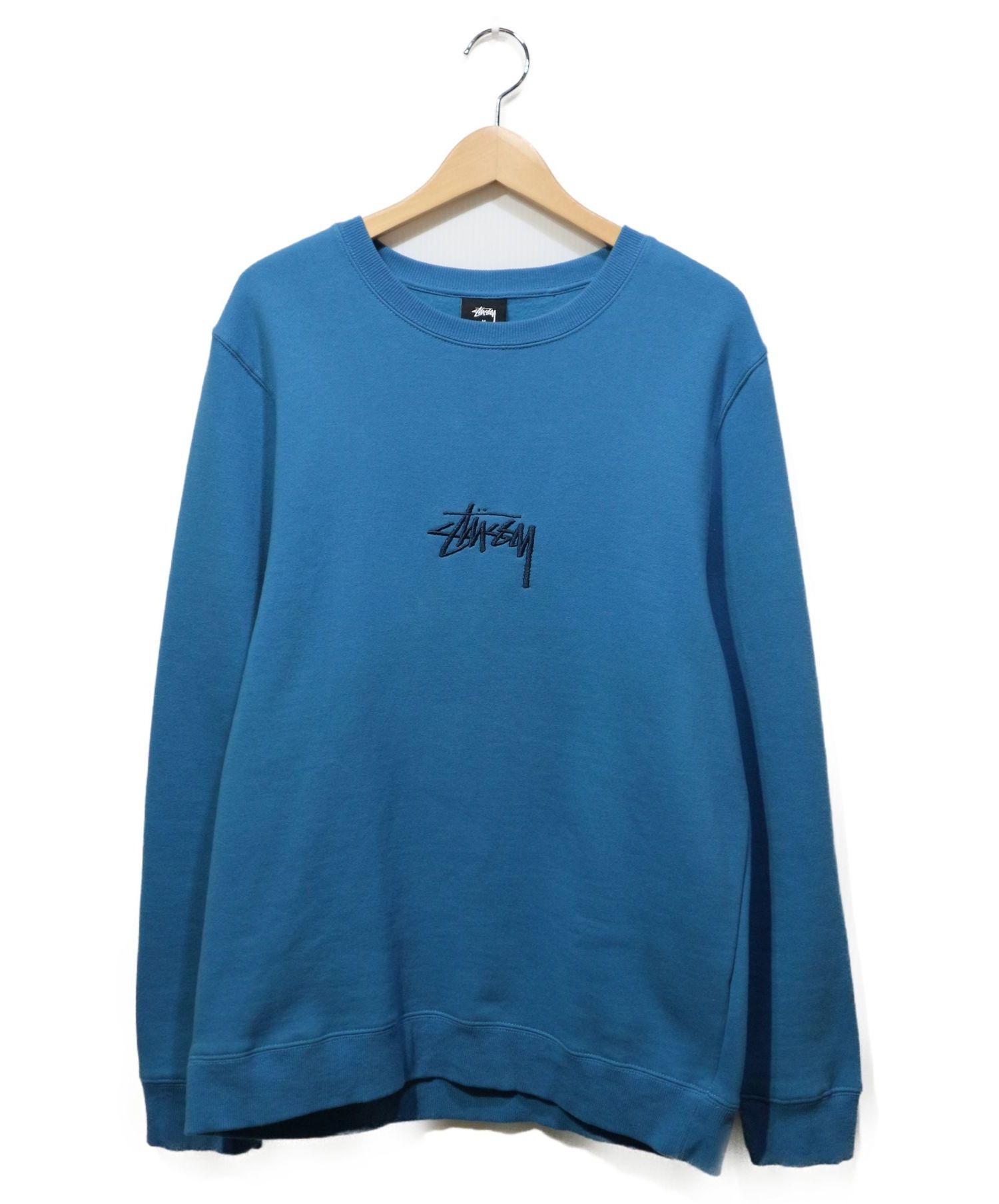 シンプルでおしゃれ Stussy crew 22AW スウェット ネット、店舗、完売