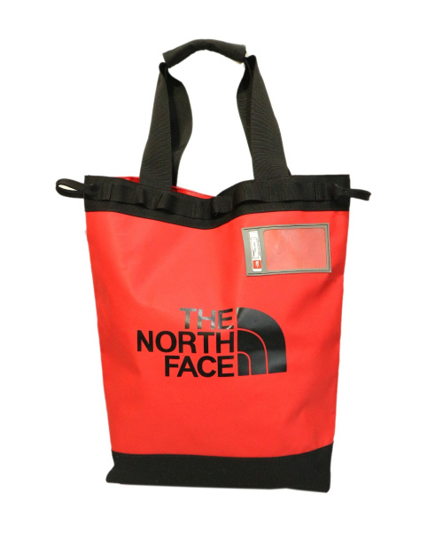 中古 古着通販 The North Face ザノースフェイス ベースキャンプトートバッグ レッド Nm024 ブランド 古着通販 トレファク公式 Trefac Fashion