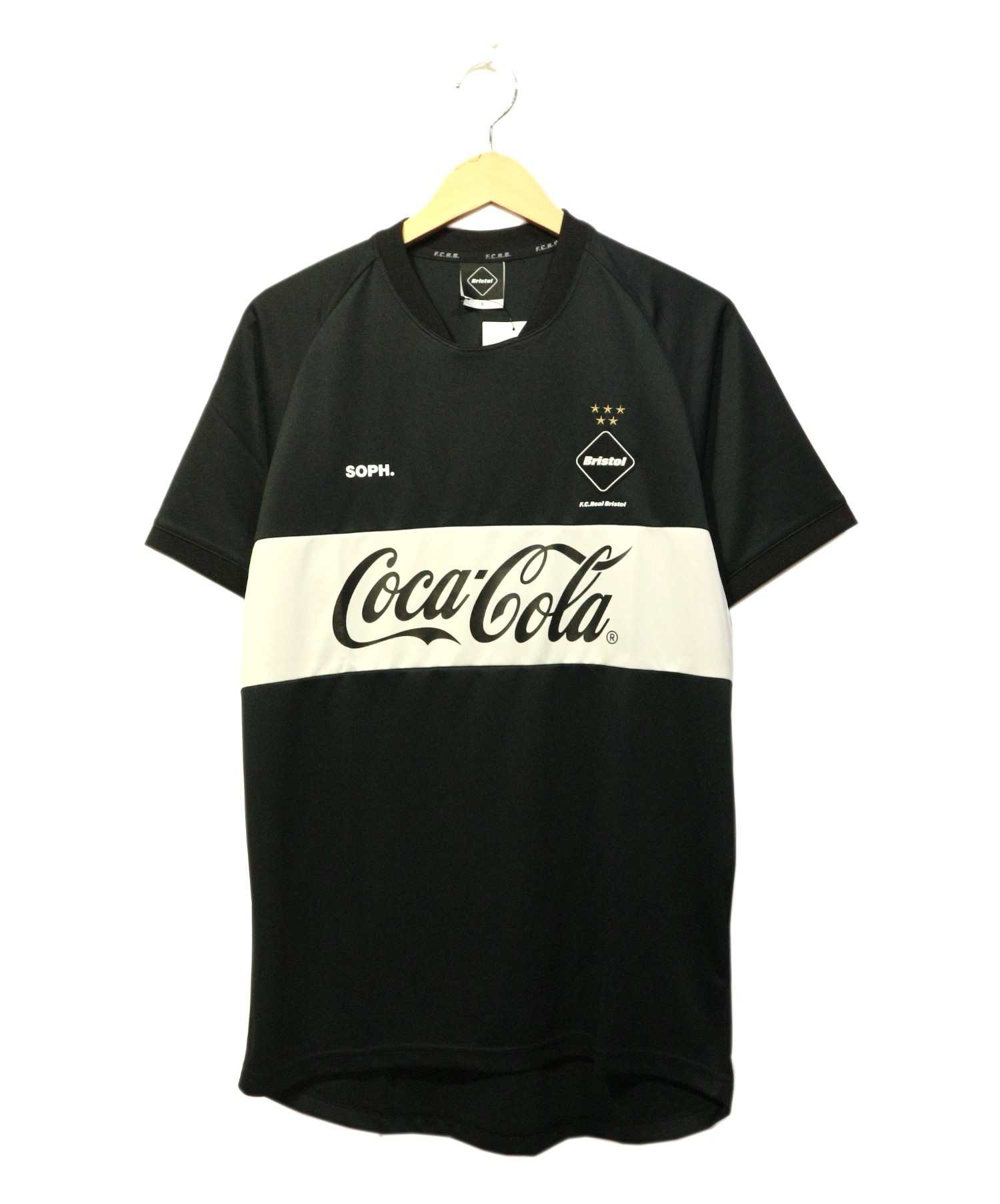 中古 古着通販 F C Real Bristol エフシーレアルブリストル Coca Cola Game Shirt ブラック サイズ S ss ブランド 古着通販 トレファク公式 Trefac Fashion