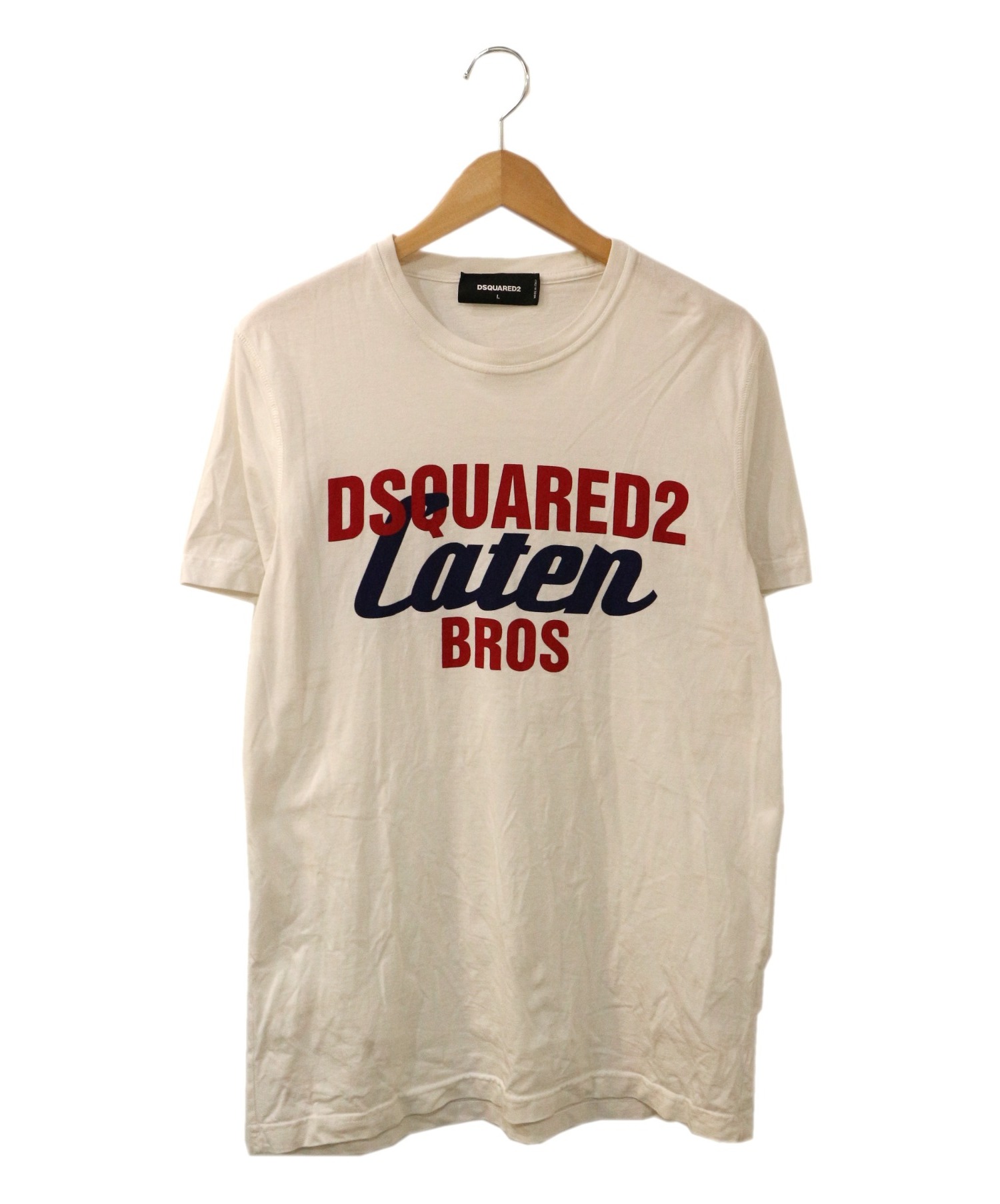 DSQUARED2 - タイムセール ディースクエアード メッセージTシャツ XLの