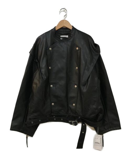 Ameri (アメリ) RETRO FAKE LEATHER JACKET ブラック サイズ:Free 未使用品