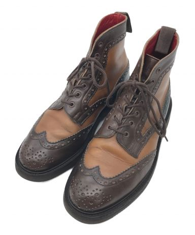 中古・古着通販】Tricker's (トリッカーズ) カントリーブーツ ブラウン