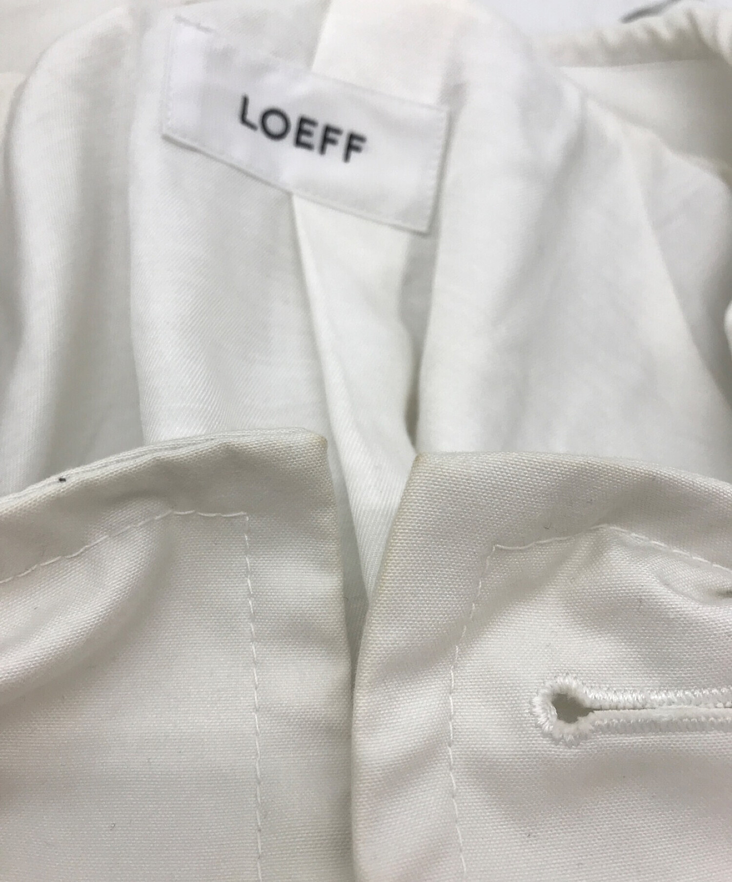 LOEFF（ロエフ）/ コットン ダンプ フライトジャケット