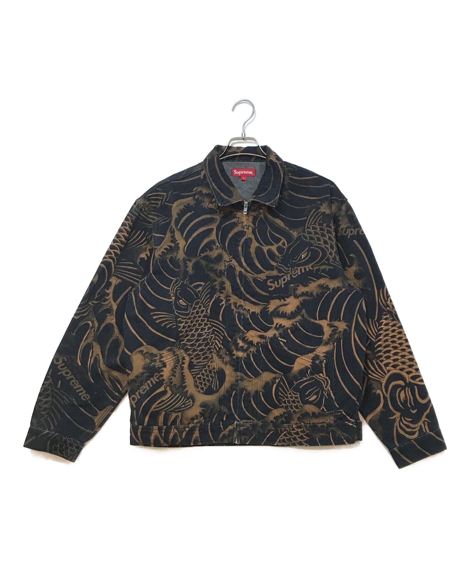 2023低価 Supreme - supreme waves work jacket Lの通販 by ひじき