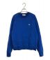 maison kitsune（メゾンキツネ）の古着「FOX PATCH  SWEATSHIRT」｜ブルー