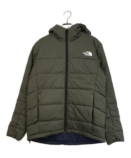 THE NORTH FACE（ザ ノース フェイス）THE NORTH FACE (ザ ノース フェイス) リバーシブルエニータイムインサレーテッドフーディ カーキ×ネイビー サイズ:Sの古着・服飾アイテム