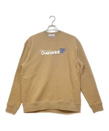 overprint × なえなの（オーバープリント×ナエナノ）の古着「クルーネックスウェット」｜ブラウン