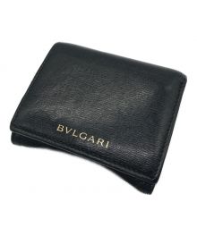 BVLGARI（ブルガリ）の古着「3つ折り財布」｜ブラック