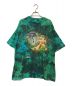 DISNEY（ディズニー）の古着「ヴィンテージタイダイプリントTシャツ」｜グリーン