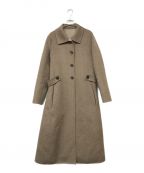 EMPORIO ARMANIエンポリオアルマーニ）の古着「Reversible Single-breasted Wool Coat」｜ブラウン