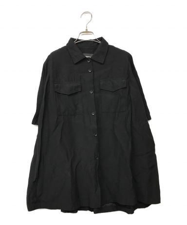 中古・古着通販】YANG LI (ヤン リー) オーバーサイズシャツ ブラック