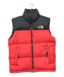 THE NORTH FACE（ザ ノース フェイス）の古着「ヌプシダウンベスト」｜レッド