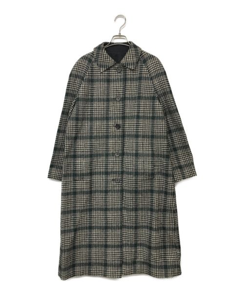 Aquascutum（アクアスキュータム）Aquascutum (アクアスキュータム) リバーシブルコート グレー サイズ:表記無しの古着・服飾アイテム