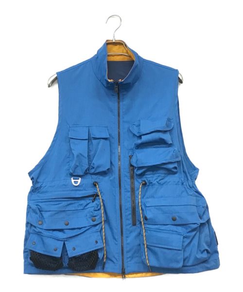 F/CE.（エフシーイー）F/CE. (エフシーイー) FLAME-RESISTANT UTILITY VEST/ フレイムレジスタント ユーティリティベスト ブルー サイズ:Mの古着・服飾アイテム