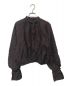 TODAYFUL (トゥデイフル) ginghamcheck puff blouse ブラウン サイズ:F：4480円