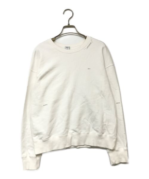 ANYA HINDMARCH（アニヤハインドマーチ）ANYA HINDMARCH (アニヤハインドマーチ) Ron Herman (ロンハーマン) Sunday sweat pullover/サンデイスウェットプルオーバー ホワイト サイズ:記載なしの古着・服飾アイテム