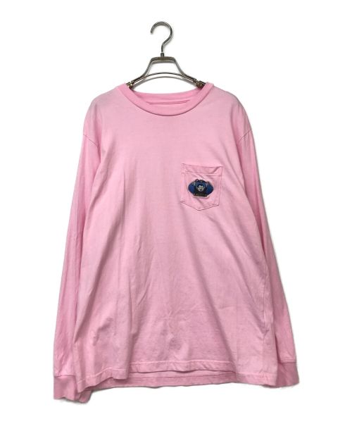 SUPREME（シュプリーム）SUPREME (シュプリーム) Vampire Boy L/S Pocket tee/ヴァンパイアボーイTシャツ ピンク サイズ:Mの古着・服飾アイテム