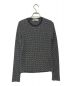 VALENTINO（ヴァレンティノ）の古着「Dark blue jumper in logo pattern/ダークブルージャンパーインロゴパターン」｜ブラック