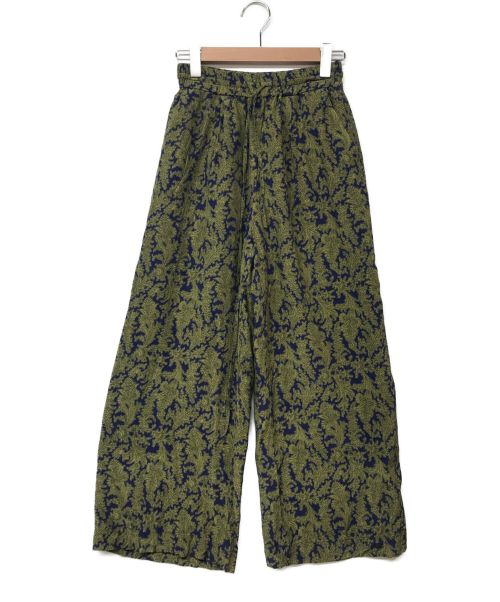 SACRA（サクラ）SACRA (サクラ) LEAF BLADE PANTS/リーフブレードパンツ グリーン サイズ:36の古着・服飾アイテム