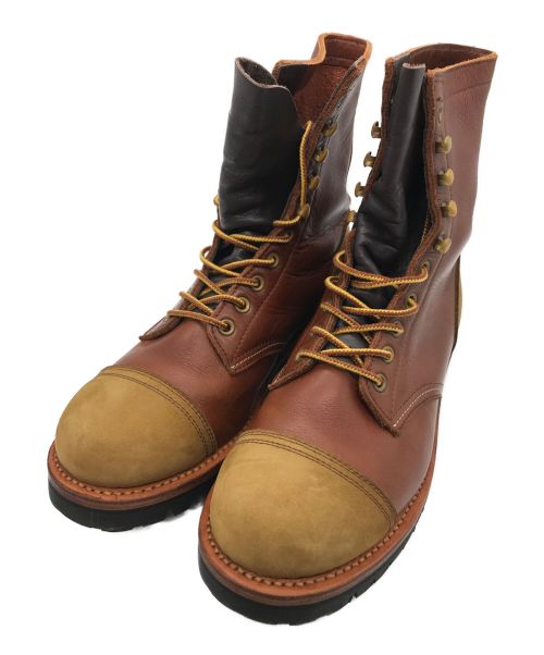 WAREHOUSE（ウエアハウス）WAREHOUSE (ウエアハウス) LUMBERMAN BOOTS/ランバーマンブーツ ブラウン サイズ:8の古着・服飾アイテム