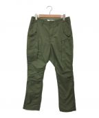 nonnativeノンネイティブ）の古着「TROOPER 6P TROUSERS RELAXED FIT C/P RIPSTOP STRETCH COOLMAX/トルーパー6ポケットトラウザー　リラックスフィットC/Pリップストップストレッチクールマックス」｜オリーブ