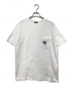 Christian Dior×ショーン・ステューシークリスチャン ディオール×ショーン・ステューシー）の古着「BEE刺繍クルーネック半袖Tシャツ」｜ホワイト