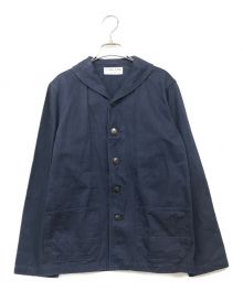 WAREHOUSE×US NAVAL ACADEMY（ウエアハウス×USネイビーアカデミー）の古着「NAVYデッキワークジャケット」｜インディゴ