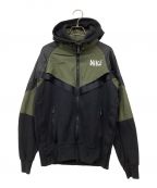 NIKE×sacaiナイキ×サカイ）の古着「AS M NRG Full Zip Hoodie/AS　M　NRGフルジップフーディ」｜オリーブ