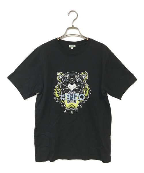 KENZO（ケンゾー）KENZO (ケンゾー) タイガープリントTシャツ ブラック サイズ:Lの古着・服飾アイテム