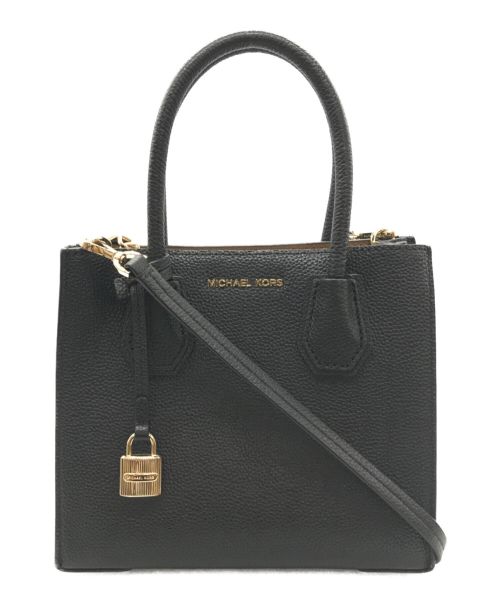 MICHAEL KORS（マイケルコース）MICHAEL KORS (マイケルコース) Mercer BAG ブラックの古着・服飾アイテム