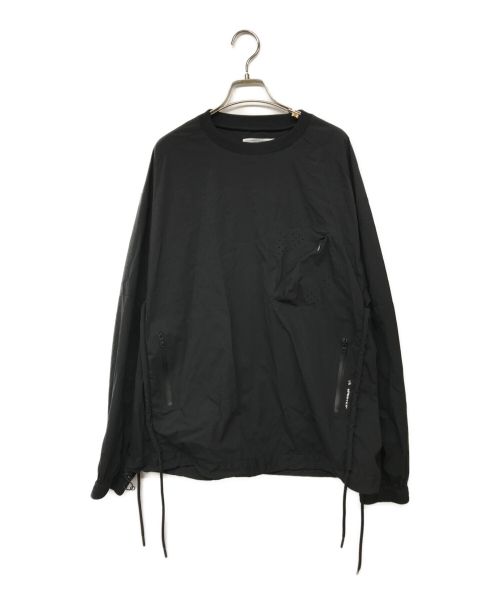 F/CE.（エフシーイー）F/CE. (エフシーイー) PERTEX WATERPROOF LS CREW/パーテックス ウォータープルーフ ロングスリーブ クルー ブラック サイズ:Lの古着・服飾アイテム