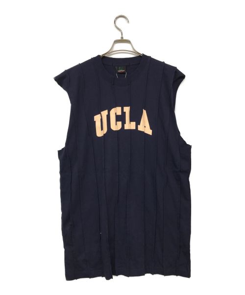 NON TOKYO（ノントーキョー）NON TOKYO (ノントーキョー) PIN TAC COLLEGE T-SHIRT(UCLA) ネイビー サイズ:Freeの古着・服飾アイテム