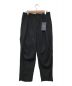 URU（ウル）の古着「COTTON GABARDINE 1TUCK PANTS」｜ブラック