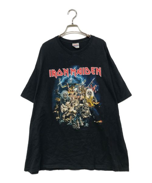 IRON MAIDEN（アイアンメイデン）IRON MAIDEN (アイアンメイデン) ヴィンテージバンドTシャツ ブラック サイズ:3XLの古着・服飾アイテム