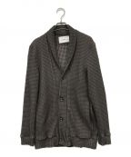 Seagreenシーグリーン）の古着「BIG WAFFLE Cardigan/ビッグワッフルカーディガン」｜ブラウン