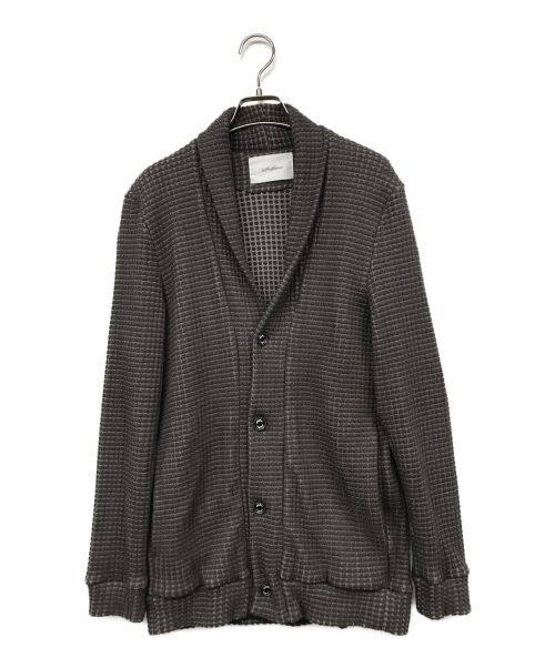 Seagreen（シーグリーン）Seagreen (シーグリーン) BIG WAFFLE Cardigan/ビッグワッフルカーディガン ブラウン サイズ:02の古着・服飾アイテム