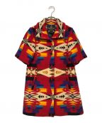 PENDLETON×OPENING CEREMONY×RAY BEAMSペンドルトン×オープニングセレモニー×レイ ビームス）の古着「ネイティブ柄コート」｜レッド