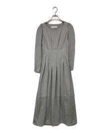 HER LIP TO（ハーリップトゥ）の古着「Marylebone Midi Dress/メリルボーンミディドレス」｜グレー