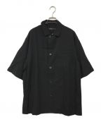 ROTOLロトル）の古着「SIDE SLIT H/S SHIRT」｜ブラック