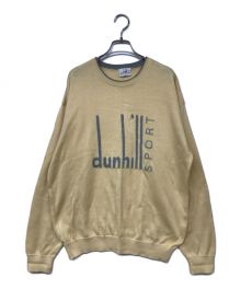 dunhill sport（ダンヒルスポーツ）の古着「ヴィンテージロゴニット」｜イエロー